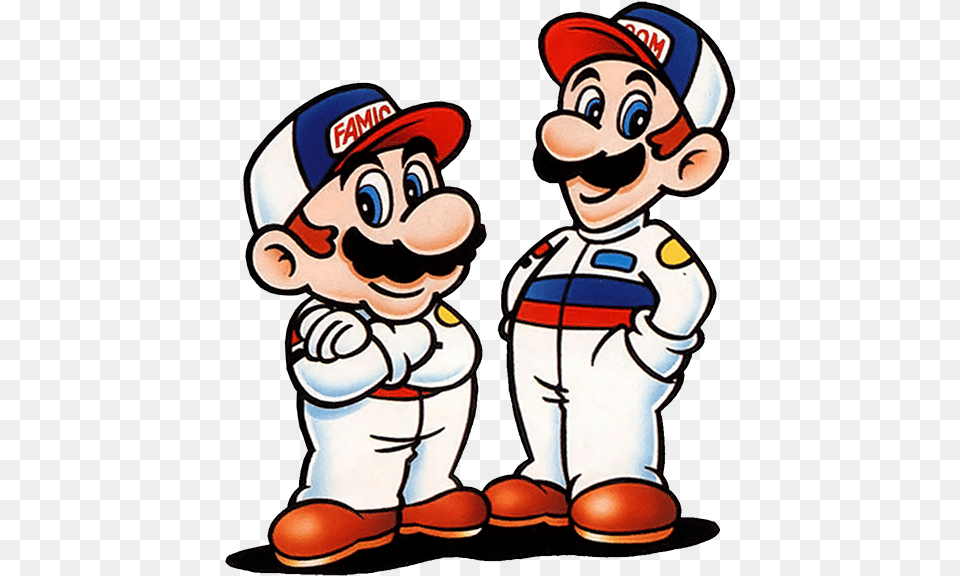 Mario Luigi With The Hot Car From Famicom Famicom Grand Prix Ii Hot Rally, Baby, Person, Face, Head Free Transparent Png