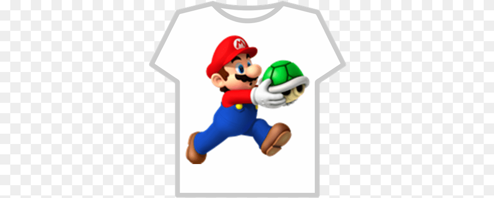 Mario U0026 Turtle Shell Roblox New Super Mario Bros Wii, Game, Super Mario, Baby, Person Free Transparent Png