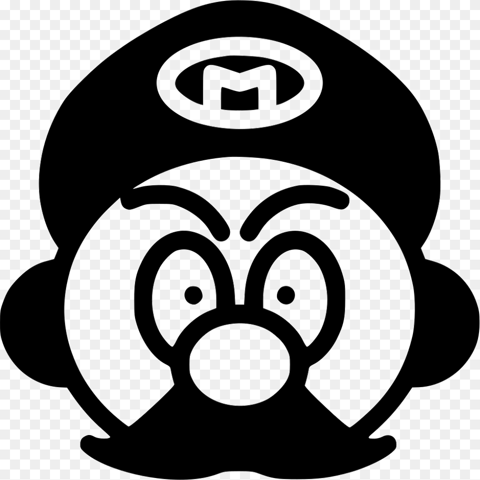 Mario Video Game, Stencil, Ammunition, Grenade, Weapon Free Transparent Png