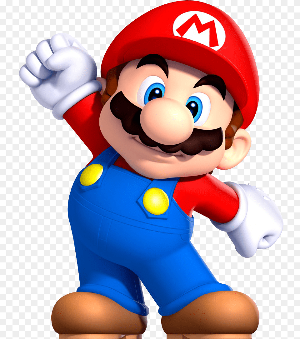 Mario Winning, Toy, Game, Super Mario, Face Free Png Download