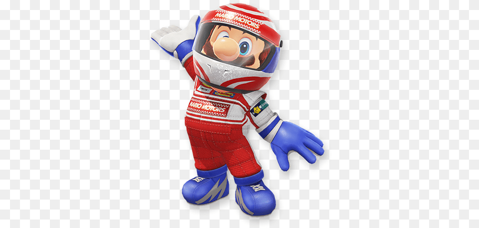 Mario With Racing Helmet, Baby, Person Free Png Download