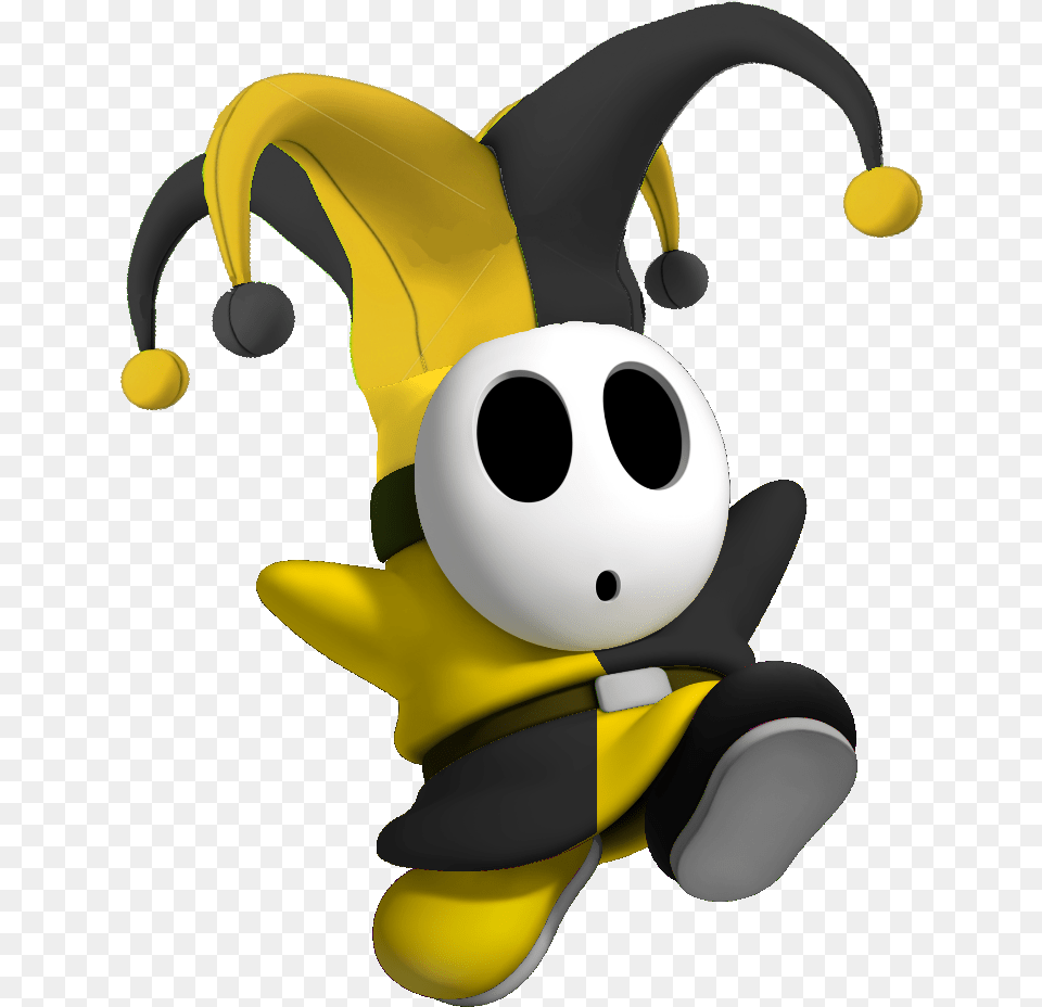 Mario Yellow Shy Guy, Mascot, Animal, Bee, Insect Png Image