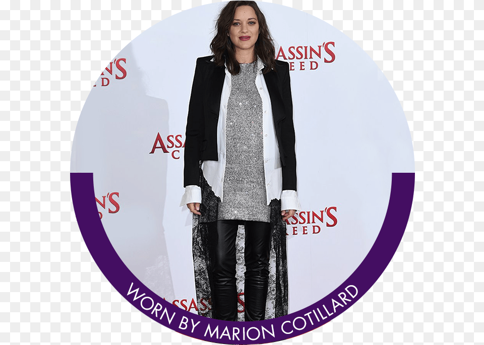 Marion Cotillard Leather Ass, Blazer, Clothing, Coat, Sleeve Free Png