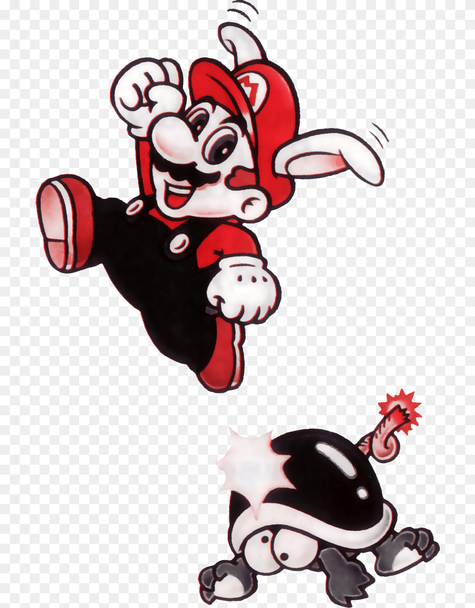 Marioquots Jump In Super Mario Land 2 Already Felt Float Super Mario Land Mario, Face, Head, Person, Baby Free Png