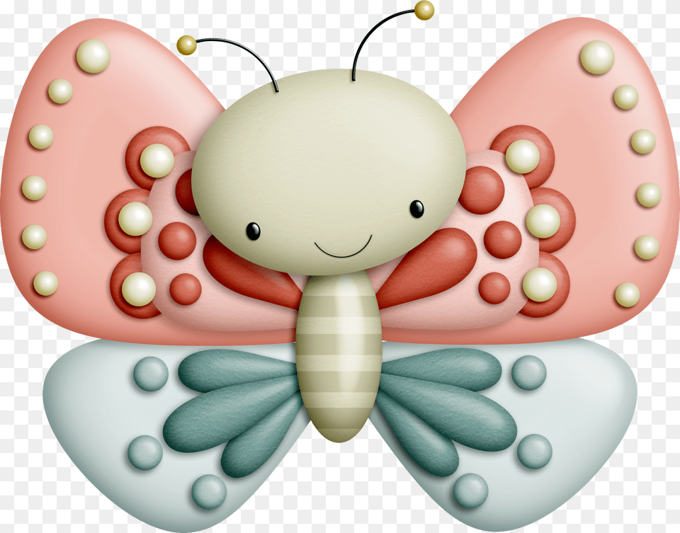 Mariposas Bonitas Infantiles, Animal, Birthday Cake, Cake, Cream Free Png Download