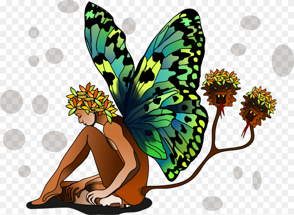 Mariposathais Illustration, Adult, Female, Person, Woman Free Png