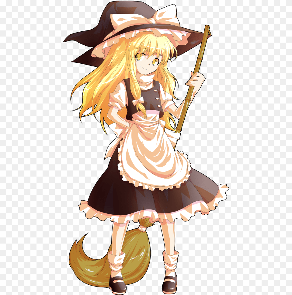 Marisa Kirisame Without Hat, Book, Publication, Comics, Adult Free Transparent Png