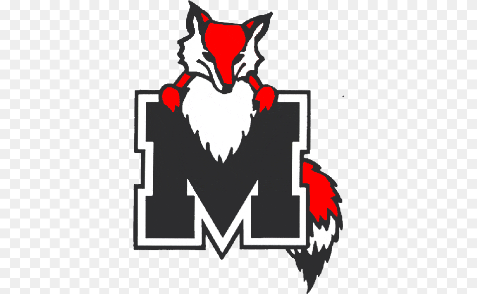 Marist Red Foxes Primary Logo Marist Red Fox Logo, Stencil, Person Png Image
