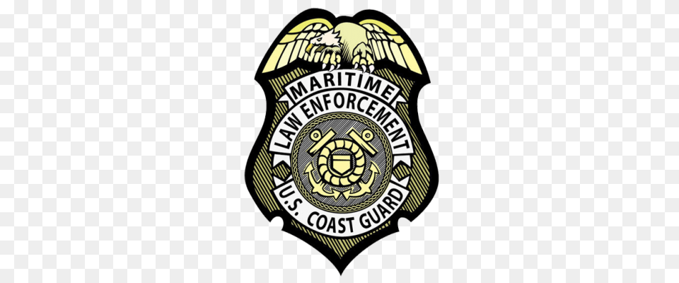 Maritime Law Enforcement, Badge, Logo, Symbol, Food Png
