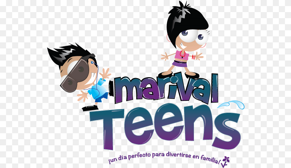 Marival Teens Marival Kids, Book, Publication, Comics, People Png Image