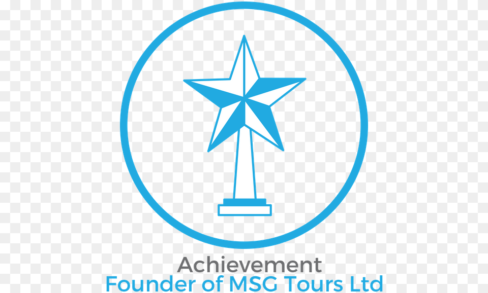 Mark Achievement Founder Of Msg Tours Ltd Circle, Star Symbol, Symbol Png