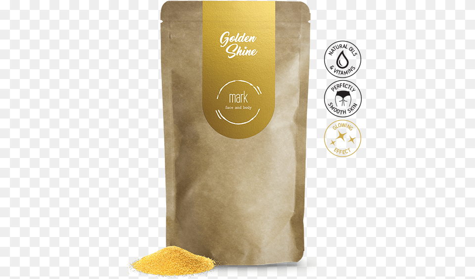 Mark Coffee Scrub Golden Shineclass Lazyload Lazyload Paper Bag, Powder, Flour, Food Png Image