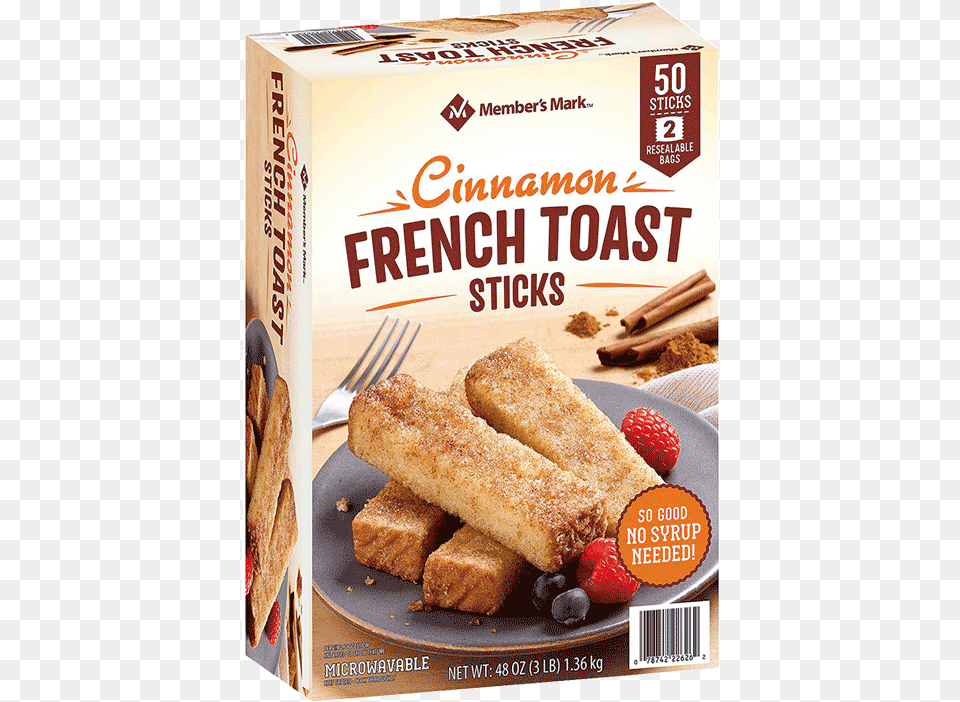 Mark French Toast Sticks, Cutlery, Dessert, Food, Fork Free Png