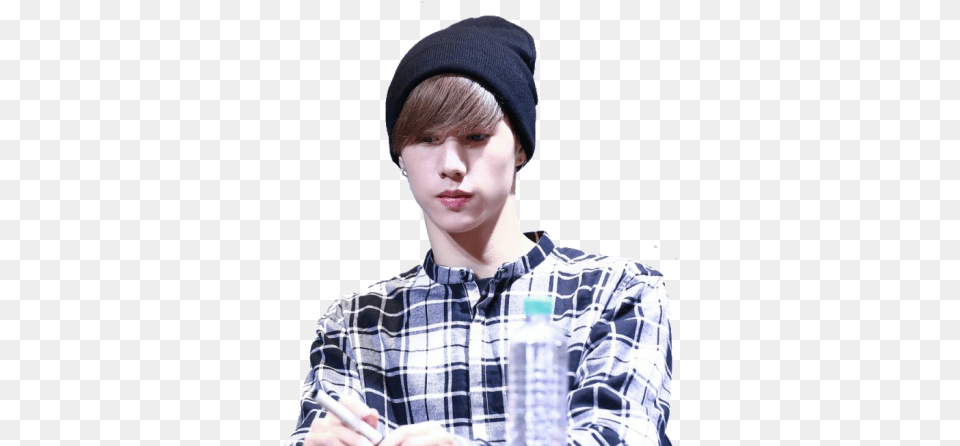Mark Got7 Mark Tuan Drawing, Beanie, Cap, Clothing, Hat Free Png Download