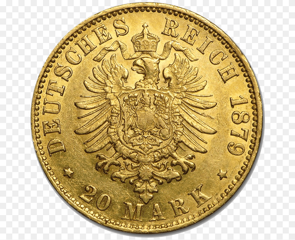 Mark Hanseatic Town Hamburg Gold Coin Justinian Code Symbol, Money Free Png