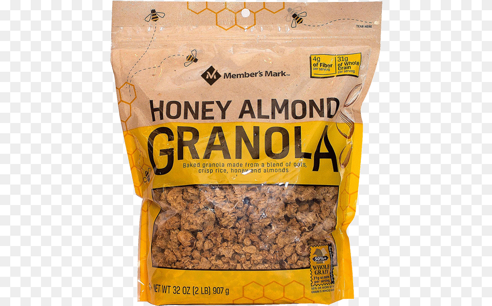 Mark Honey Almond Granola, Food, Produce, Grain, Snack Png