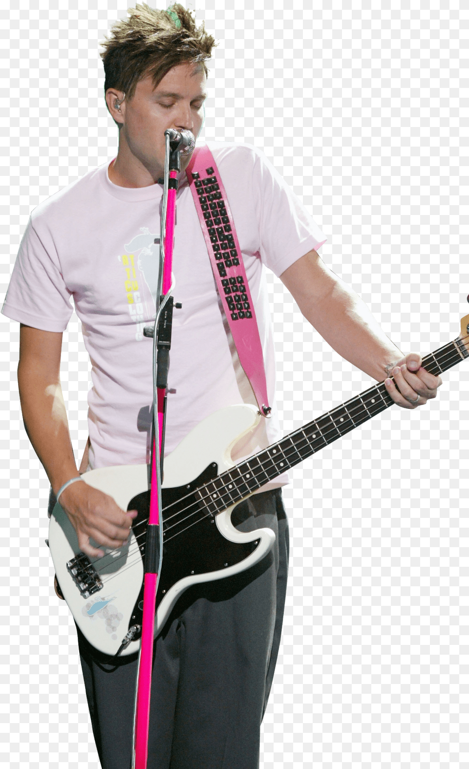 Mark Hoppus Live, Guitar, Musical Instrument, Male, Adult Free Transparent Png