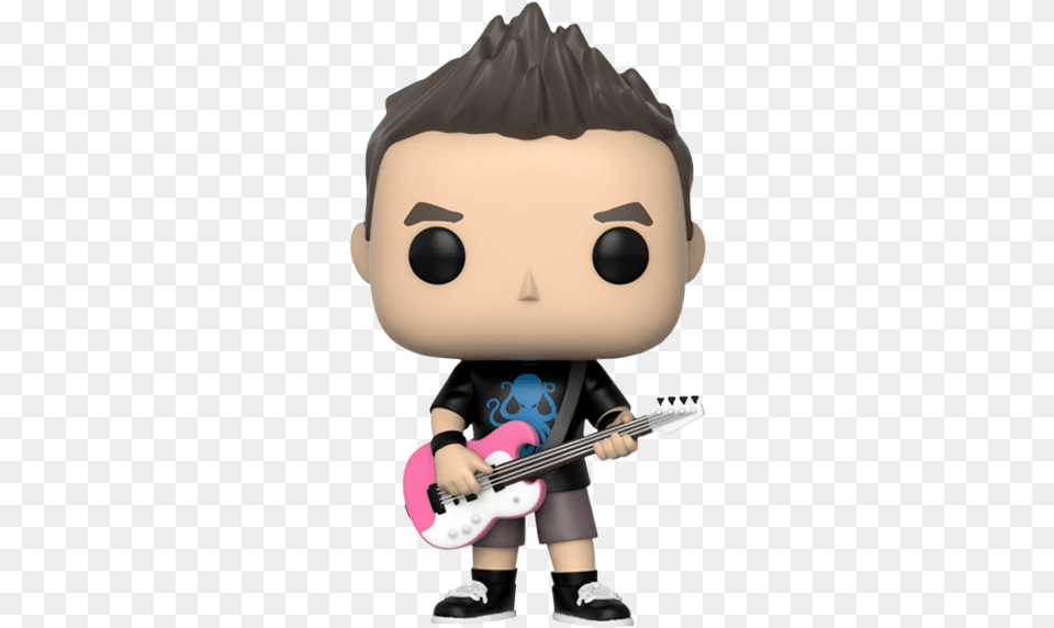 Mark Hoppus Pop Vinyl Figure Funko Blink, Guitar, Musical Instrument, Baby, Person Free Png