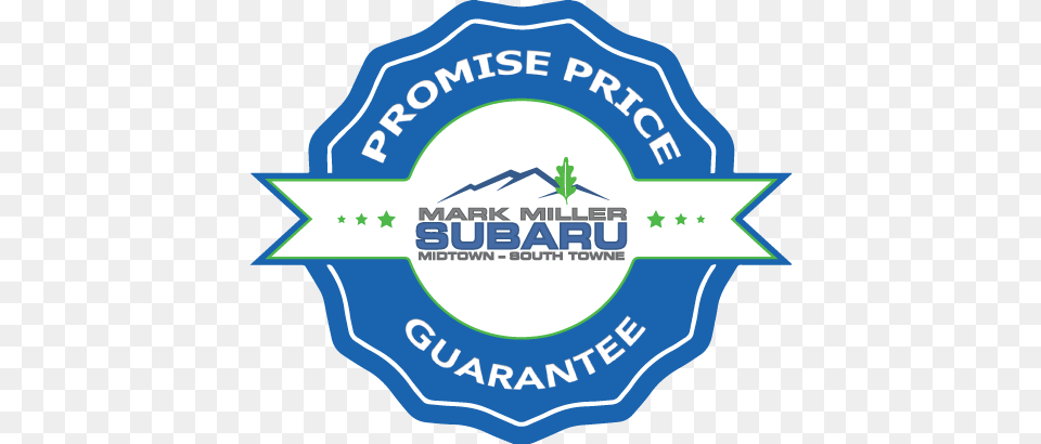 Mark Miller Subaru Promise Price Mark Miller Subaru, Logo, Badge, Symbol, Food Free Transparent Png