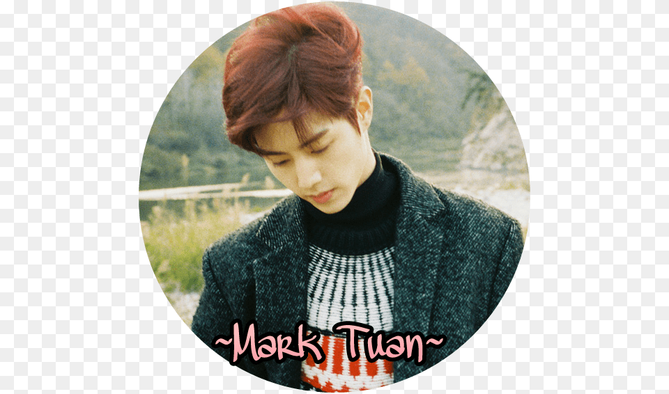 Mark Profile Icon Got7 7 For 7 Present Mark, Adult, Portrait, Photography, Person Free Transparent Png