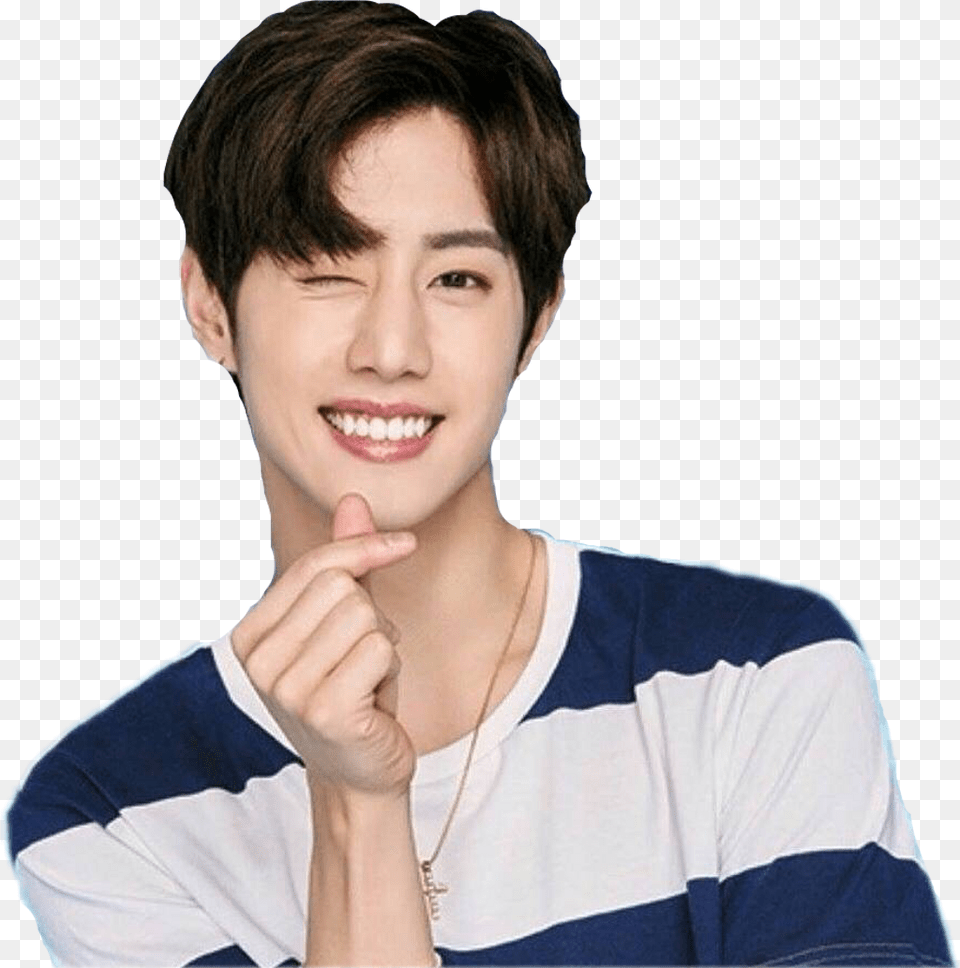 Mark Tuan Pink Aesthetic, Head, Dimples, Face, Person Free Transparent Png