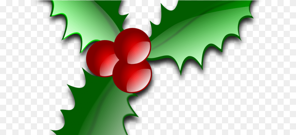 Mark Your Calendar Christmas Holly Clipart Transparent, Food, Fruit, Leaf, Plant Free Png