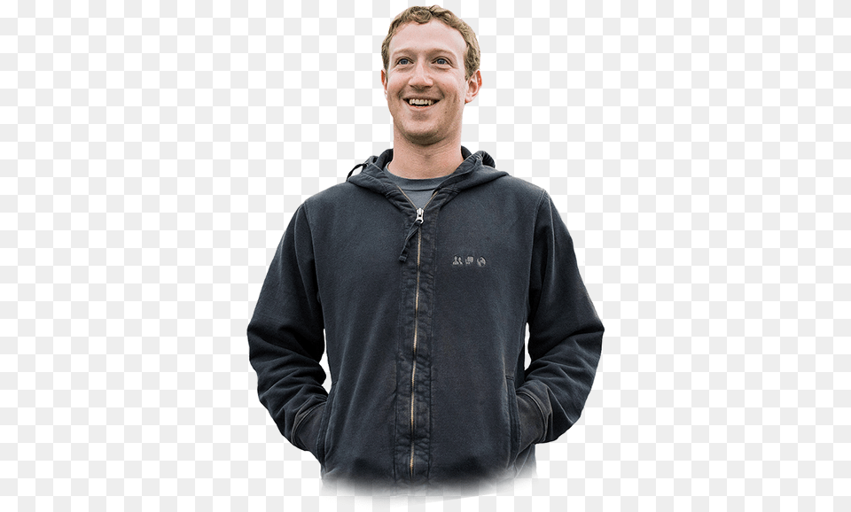 Mark Zuckerberg, Sweatshirt, Clothing, Fleece, Sweater Free Transparent Png