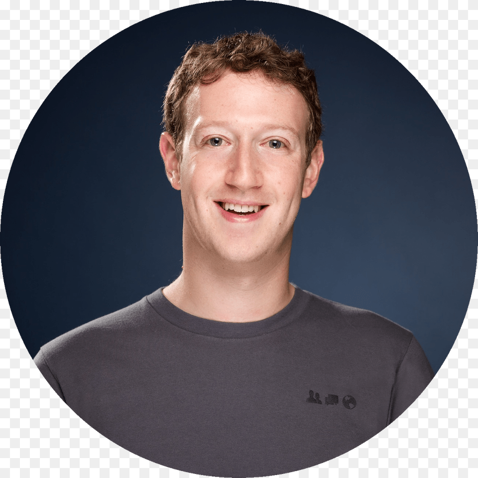 Mark Zuckerberg, T-shirt, Person, Neck, Portrait Free Transparent Png
