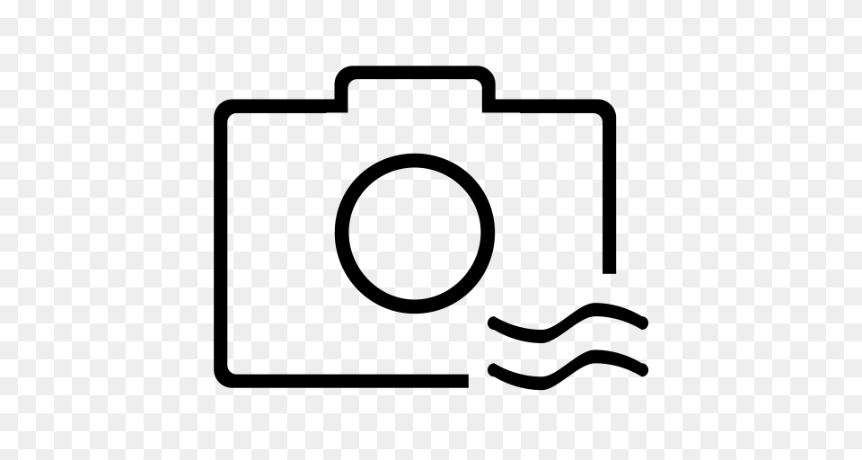 Markcamera Watermark Camera Icon With And Vector Format, Gray Png