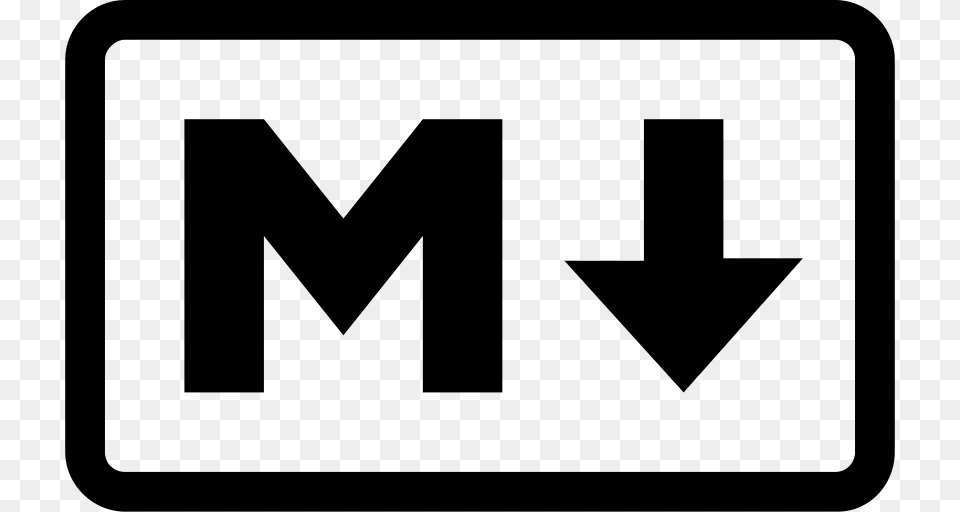 Markdown Logo, Green, Sign, Symbol Png Image