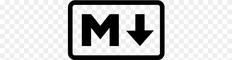 Markdown Logo Markdown Icon, Gray Free Transparent Png