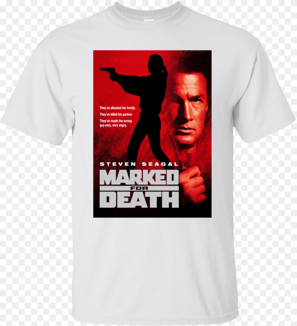 Marked For Death, Clothing, T-shirt, Adult, Male Free Png
