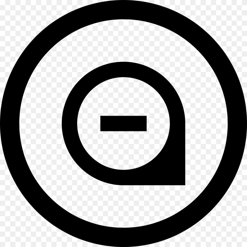 Marker Minus Sign In Circular Symbol Comments Play Icon Svg, Text, Spiral, Number, Disk Free Transparent Png