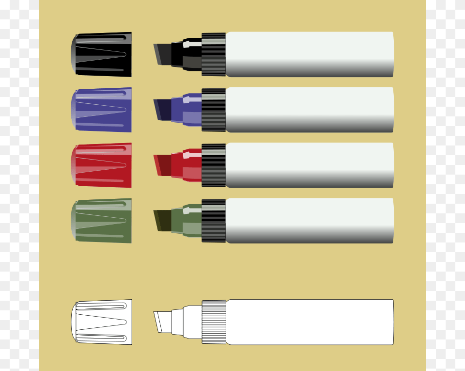 Markers By Rones, Marker, Dynamite, Weapon Free Transparent Png