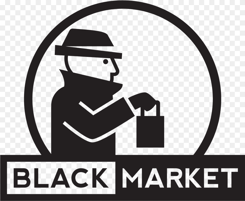 Market Clipart Black And White, Photography, Stencil, Helmet Free Transparent Png