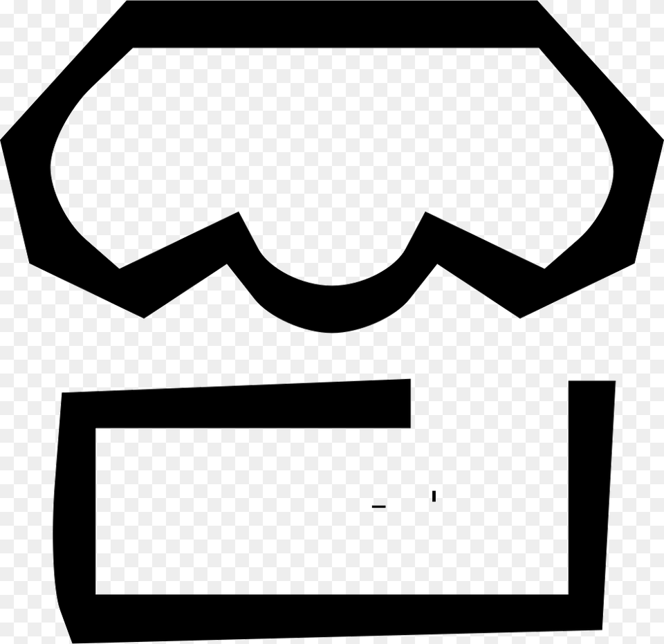 Market Clipart Stencil, Symbol, Logo Free Png Download