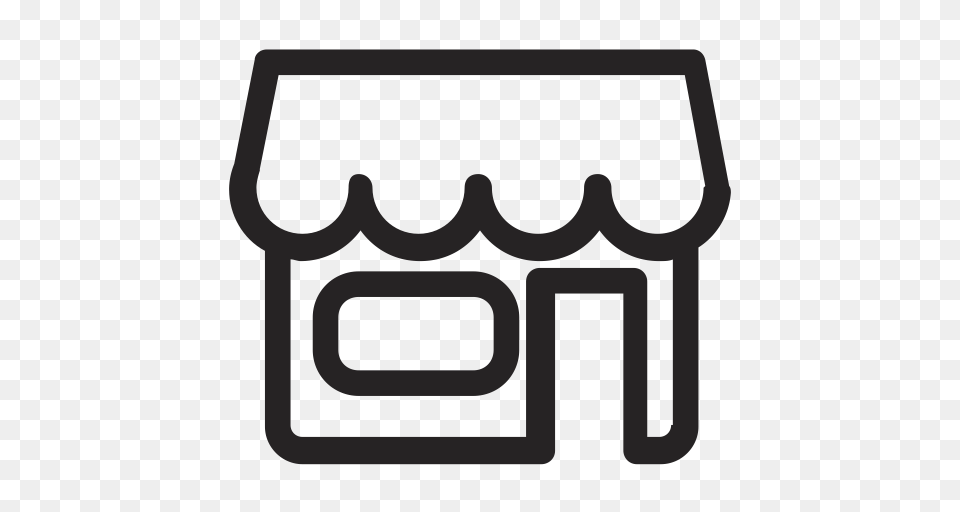 Market Shop Store Icon, Bus Stop, Outdoors, Weapon Free Png