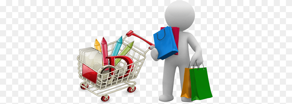 Market Shopping Clipart Clipart, Person, Bag, Accessories, Handbag Free Png