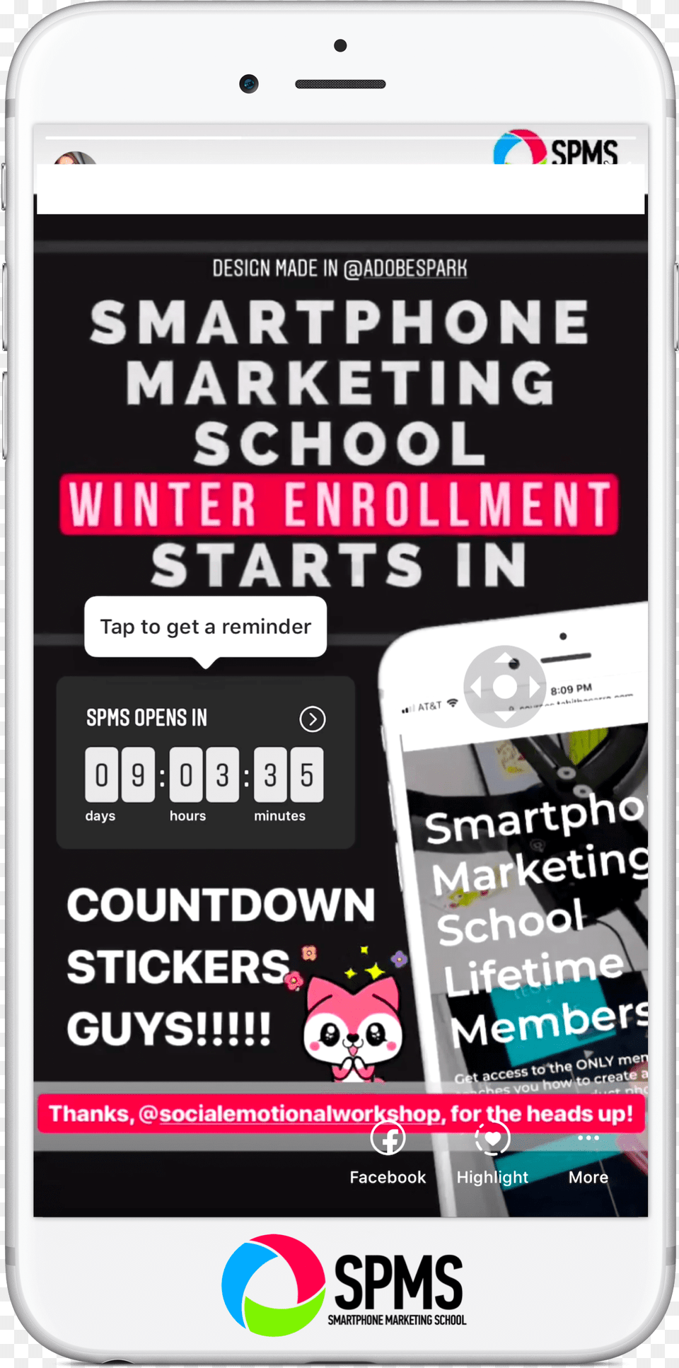 Market Your Launch With The Instagram Stories Countdown Smartphone, Electronics, Mobile Phone, Phone, Advertisement Png Image