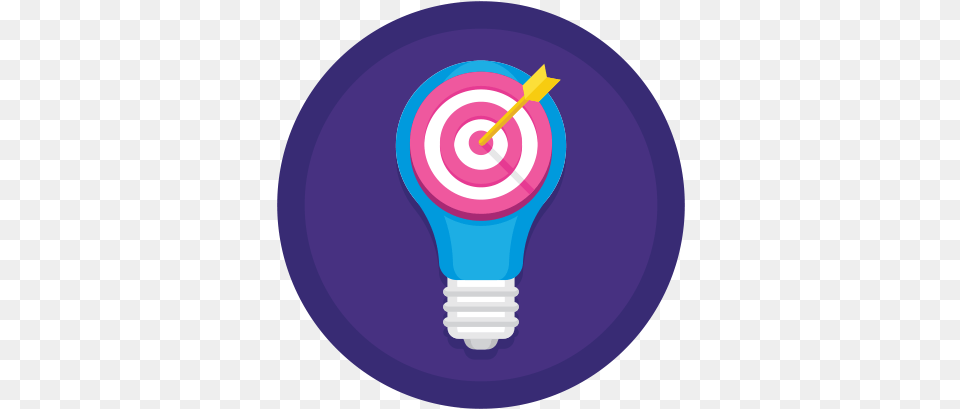 Marketing Idea Icon Pik Aesthetic Incandescent Light Bulb, Lightbulb Png