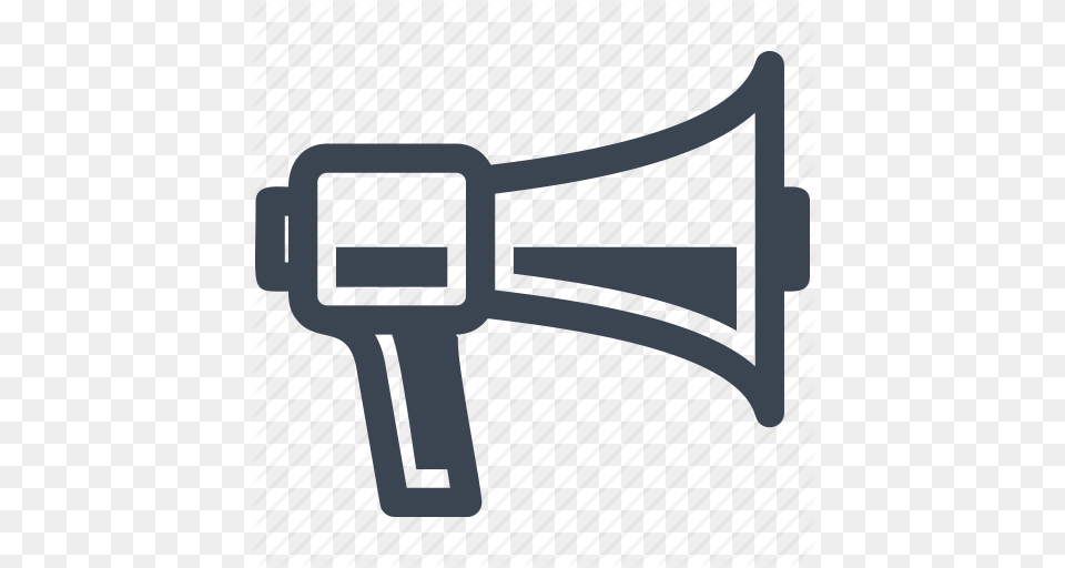 Marketing Megaphone Promoting Icon Icon Search Engine, Gate, Musical Instrument, Brass Section, Firearm Free Png Download