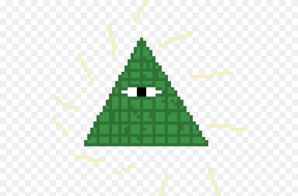 Marketing Ojo Illuminati Minecraft, Triangle, Green Png Image