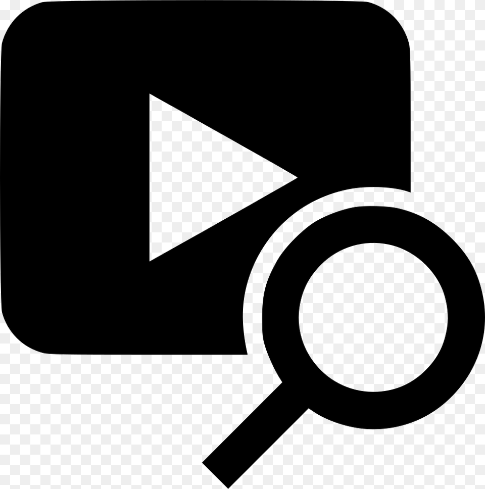 Marketing Video Search Svg Icon Download Search Movie Icon, Stencil, Device, Grass, Lawn Free Transparent Png