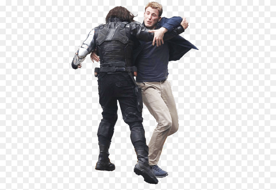 Markiplier Amp Chris Evans Are My Source Of Life Mostly Winter Soldier Costume Back, Clothing, Coat, Jacket, Adult Free Transparent Png