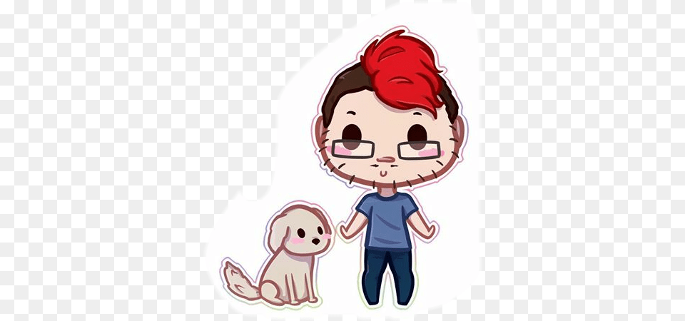 Markiplier Chica Chibi Cute, Art, Drawing Free Png Download