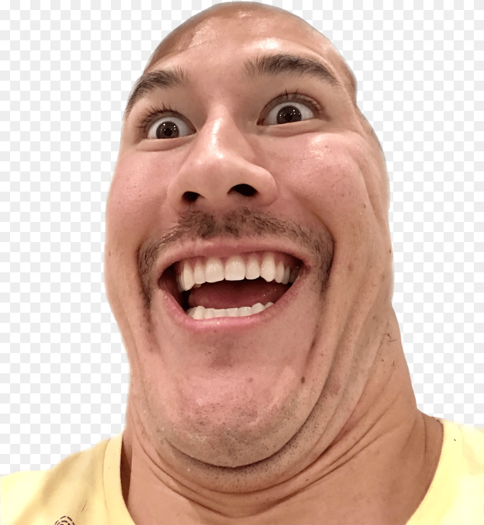 Markiplier Head Adobe Photoshop, Face, Happy, Person, Adult Free Png Download