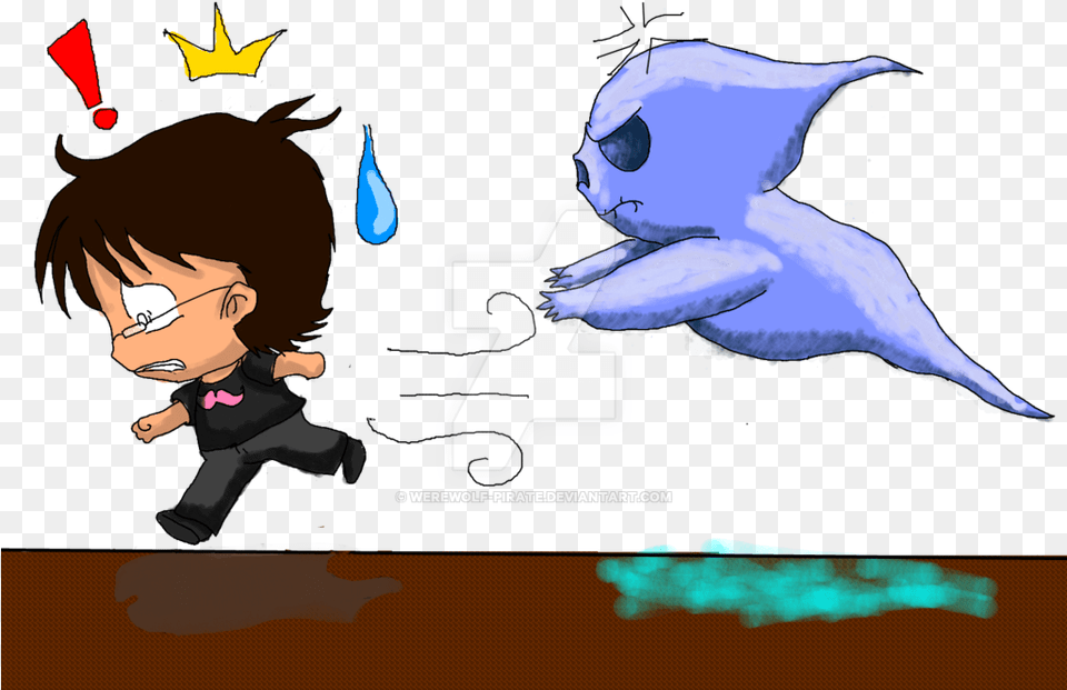 Markiplier Vs Mr Ghosty Goo, Book, Comics, Publication, Baby Free Png