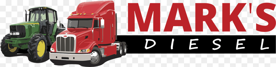 Marks Diesel Sibley Ia Trailer Truck, Trailer Truck, Transportation, Vehicle, Bulldozer Free Png