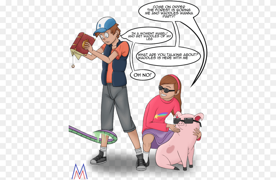 Markybox Cartoon, Book, Comics, Publication, Person Free Png Download