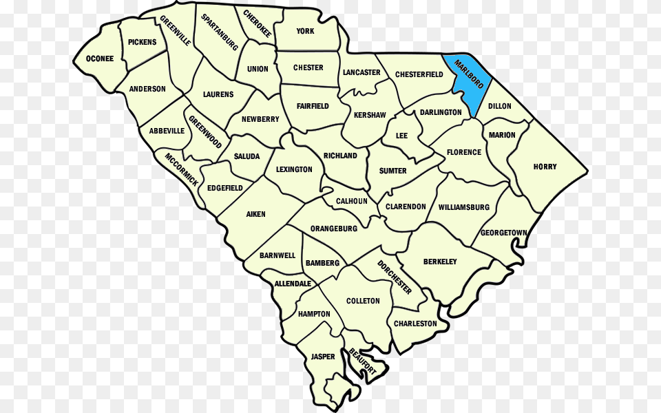 Marlboro County South Carolina, Chart, Map, Plot, Atlas Png Image